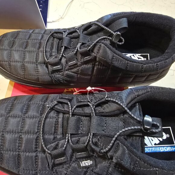 Vans Nylon Chukka Slip-Er Mid Top Slipper Black UltraCush Mens 12 new rare - Picture 2 of 14